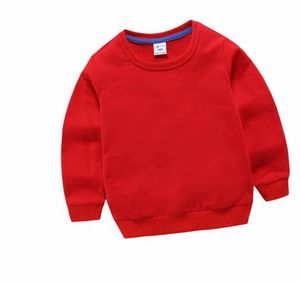 Kinderen sweatshirts jongens meisjes lettet gedrukte pullover baby kinderen casual kleding tops