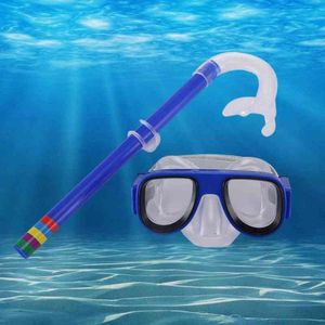 Enfants Lunettes De Natation Anti Brouillard Yeux Accessoires De Natation Lunettes De Silicone Verre Professionnel Lunettes De Natation Snorkel Set G220422