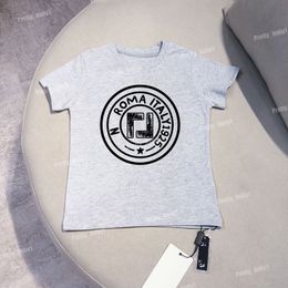 Kinder T-shirt Luxe Designer Print Schattige Dieren Kinderen Korte mouwen 100% Katoen voor Meisjes Jongens Zomer Baby Tops Tees Kinderkleding
