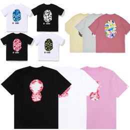 Kinder T-shirts apen Peuters Designer Camo Jongenskleding Meisjes Jeugd Straat Casual Tops Summner T-shirts met korte mouwen kinderkleding Hip Hop Prined t-shirt Wit W7kS#