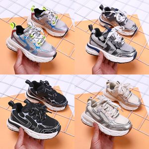 Kids Toddler Trainers Sneakers 3xl Casual Shoes Designers Paris Girls Boys Girls Casual Baby Childrens Toddlers Boy Fashion Outdoor Sports Shoe Size 26-37