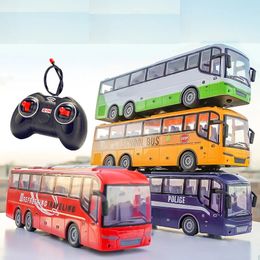 Kinderen Speelgoed Rc Auto Afstandsbediening Schoolbus met Lichte Tour Radiogestuurd Elektrisch Voor Kinderen Speelgoed Cadeau 231228