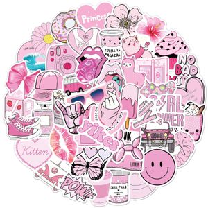 Autocollants de jouets pour enfants 10 30 50pcs rose vsco mignonne fille esthétique skateboard ordinateur portable guitare graffiti