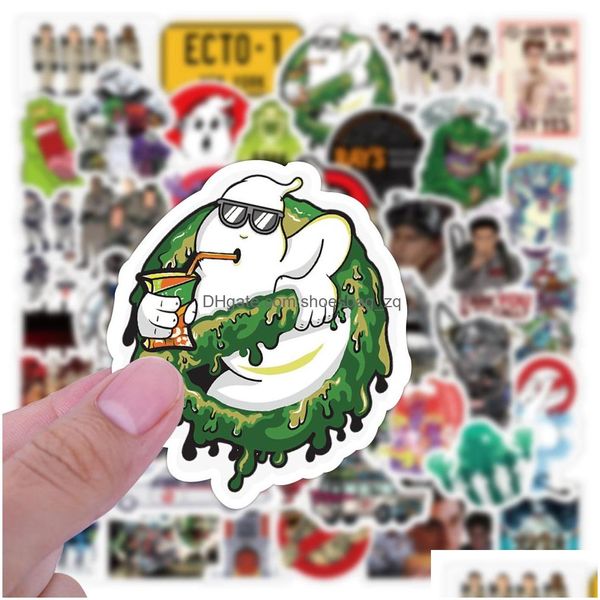 Pegatizas de juguete para niños 50 piezas Ghostbusters Iti Pegatina para DIY Laptop Skateboard motocicleta Bicicleta Drop de entrega Juguetes Regalos Ga Dh74o