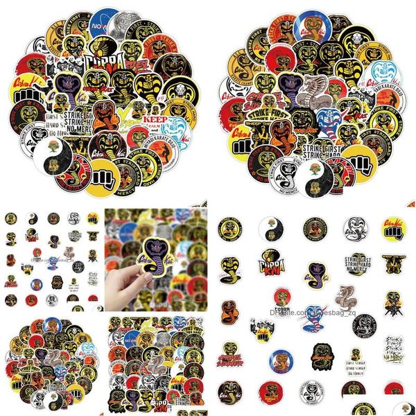 Autocollants pour enfants 50pcs / lot Kai Sticker ITI Skateboard Car Motorcycle Bicycle décalcomanies en gros