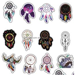 Autocollants pour enfants 55pcs Dream Catcher Autocollant Dreamcatcher ITI pour DIY LAPT OPTOP Skateboard Motorcycle Bicycle Drop Livrot Toys Gi Dhbgo