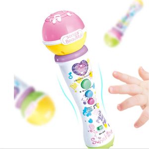 Toys pour enfants microphone Childrens Instrument de musique vocal amusant jouet électronique Early Education Puzzles Hobby pour les enfants GIF 231221