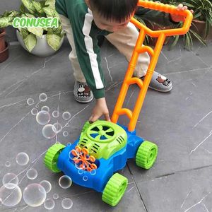 Kids Toys Tank Trolley Bubble Gun Machine automatisch elektrische zeep bubbels auto outdoor games kinderen speelgoed voor meisjes cadeau 240425