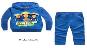 Survêtement pour enfants ensemble de vêtements pour tout-petits garçons vêtements de pompier Sam costume de jogging Nova adolescentes Boutique tenues automne Y2003252966654