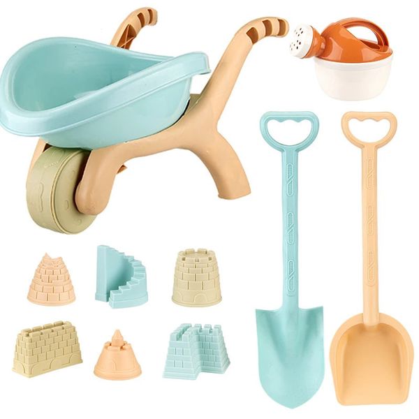 Jouets de plage pour enfants, jeu d'eau de sable, moules de bac à sable, pelle de château, arrosage d'été en plein air, outils de plage, jouets de sable pour bébé 240321