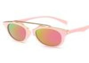 Enfants Vintage lunettes de soleil garçons lunettes de soleil enfants lunettes cadre filles mignon UV400 lunettes de soleil été Kid plage ombre accessoires T49813425