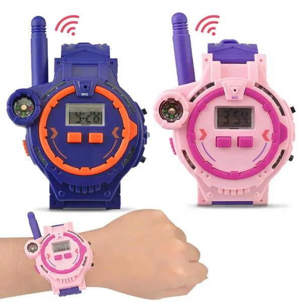 Walkie Talkie para niños Reloj Walkie Talkies para niños Paquete de 2 Walky Talky bidireccional Niños que acampan Juguetes al aire libre Walkie-Talkie para niños 240118