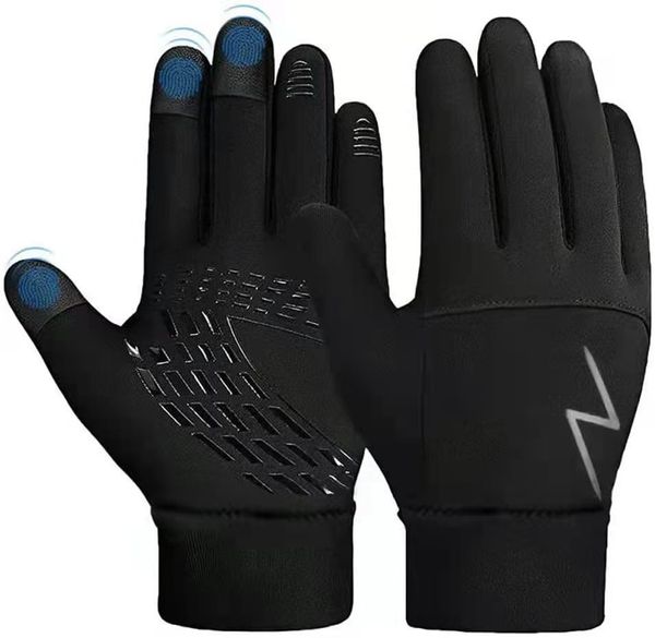 Gants d'hiver pour enfants en molleton épais et doux, écran tactile chaud, antidérapants, imperméables pour garçons et filles de 4 à 14 ans, gant de cyclisme