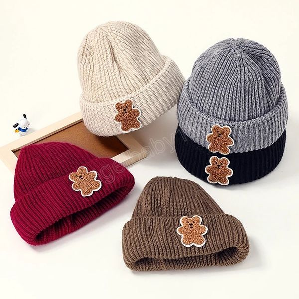 Chapeaux d'hiver pour enfants, Bonnet en Crochet pour nouveau-nés garçons et filles, accessoires de photographie pour bébés, casquettes plus chaudes pour garçons