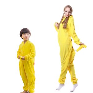 Kigurumi Pyjamas Enfants Adultes Tenues Assorties Maman Enfants Tissu Cosplay Pijama Famille Ensemble 220803