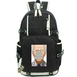 Kiichiro Inuya rugzak Inuyashiki dagrugzak Mr Bad Mouth schooltas Cartoon Print rugzak Casual schooltas Computer dagrugzak