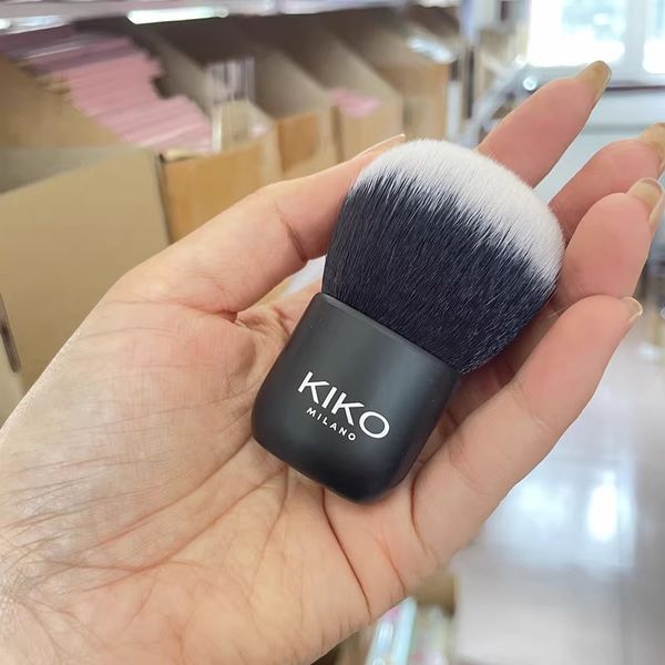 KIKO – brosse à poudre Portable à tête de champignon, grand ensemble de pinceaux de maquillage, cheveux doux