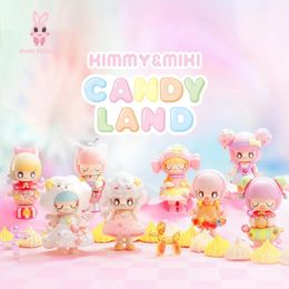 Kimmy Miki Candy Land boîte aveugle jouets boîte mystère mystère Figure Surprise Caja Misteriosa Kawaii modèle fille cadeau d'anniversaire 240315