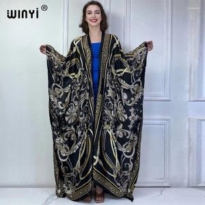 Kimono African Wommen Boho Print Dress Plage Portez des tenues de vacances sexy élégantes pour femmes vestidos