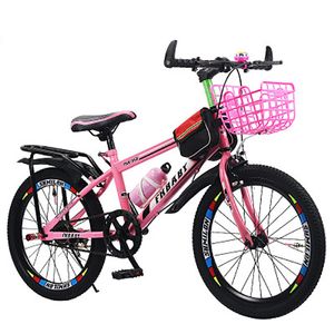 Kinderen MountainBike 18/20/22/24 pulgada Fiets Single Speed ​​/ 7 Speed ​​Bike Jongen en Meisje Fiets Kid 's Mountainbike