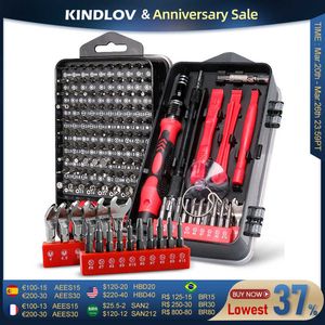 Juego de destornilladores KINDLOV en Kit de puntas de tornillo Phillips Torx magnético con llave removedora de controlador eléctrico, herramienta de reparación de teléfono y PC