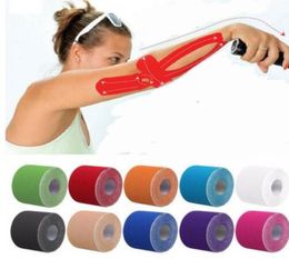 Kinesio Tape Bandage musculaire Sport Kinésiologie Bande Rouleau Élastique Adhésif Blessure Musculaire Autocollant Kinésiologie Bande KKA44344771140