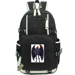 King Backpack One Piece Daypack Pteranodon School Bag Cartoon Packsack Print Rucksack Casual Schoolbag Computerdagpakket