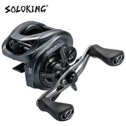 KING FLYPLUM R2 Baitcasting Reel 61BB 158gram Visserij-reel 5KG Slepen 8.1 Overbrengingsverhouding Slepen Clicker Geluid Baitcaster Reel 240112