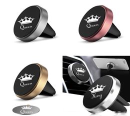 King Queen Universal dans le tableau de bord magnétique de la voiture Phone Mobile Phone Mobile GPS PDA Mount Holder Stand 2321096124