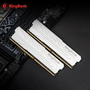 Kingbank – mémoire de serveur d'ordinateur de bureau, modèle DDR4, capacité 8 go 16 go 32 go, fréquence d'horloge 320036004000 Mhz, XMP, carte mère avec dissipateur thermique 240314