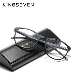 KINGSEVEN 2023, gafas ópticas antiluz azul para mujeres y hombres, bloqueador de rayos de radiación, gafas para juegos de ordenador, marcos 240118