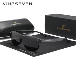 Kingseven Brand Design Women039s Lunettes polarisées Sunglasses Men Retro Soleil Suns Sonnenbrille Herren 2204299316451