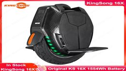 Kingsong KS16X Unicycle électrique kilométrage le plus long Wheel 2200W Motor 1554Wh Batter