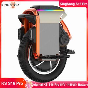 KingSong S16 Pro 84V 1480Wh Batería 3000W Motor Potencia máxima 5000W Velocidad máxima 60km Kilometraje 120km Monociclo eléctrico KS S16