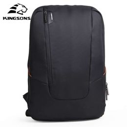 Kingsons Candy Black Laptop Rugzak Man Dagelijkse Rugzak Travel Bag Schooltassen 14 Inch Dames Bagpack Mochila Feminina 210929