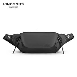 Kingsons Men Bag Cofre Mujeres Messenger Portable Hombro Black Small Crossbody Magnetic Rápido Beba 240407