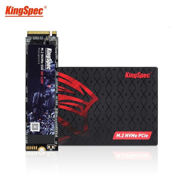Kingspec M.2 PCI-E NVME SSD 120 Go 240 Go 1TB Disque solide Disque SSD M2 PCIE Internal 2280 Disque dur du disque dur pour les tablettes d'ordinateur portable Desktop 231221