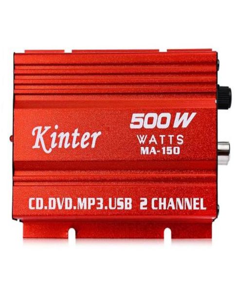 KINTER MA150 AMP 2CH 500W USB HIFI Amplificateur stéréo numérique Motorcycle Boat MP3MP4CD MA1507138788