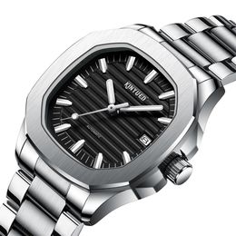 KINYUED hommes montres 2023 montre automatique pour hommes haut de gamme hommes montres mécaniques Sport étanche horloge Reloj Hombre