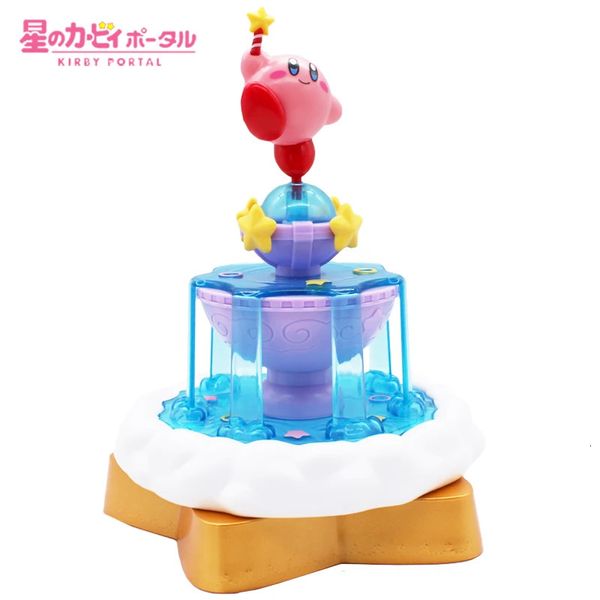 Kirby Portal Kirby Dream Spring Rotation Fountain Music Box Toys for Children 231221