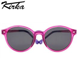 Kirka TR90 Clip-on Child Sunglasses 2 Gebruik van manier brillen Optische bijziendheid bril Frames Sun Lens UV400 Boy Girl 240419