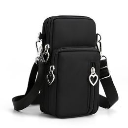Kismis Femme's Mini Crossbody Sac - sac à main avec poche de téléphone portable, sac à bandoulière, bras de course de course imperméable