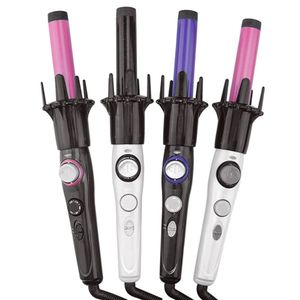 Kiss Automatic Hair Curler Ceramic Rotation Curling Iron Wand Wand Instawave Curlers Rollers Ionic Crimper Styling Tools 240515