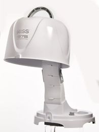 KISS USA Salon Bonnet professionnel sèche-cheveux portable en céramique 1875 watts blanc 240112