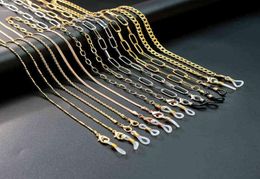 Kissme cadenas básicas collares de enmascaramiento para hombres varios tipos de joyería de gafas de latón de hierro Whole5440686
