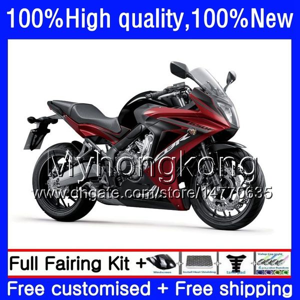 Kit Pour HONDA CBR 650 F CBR-650F 2011 2012 2013 2014 2015 53HM.0 CBR 650F CBR650 F CBR-650 CBR650F 11 12 13 14 15 16 Carénages Requin Brillant