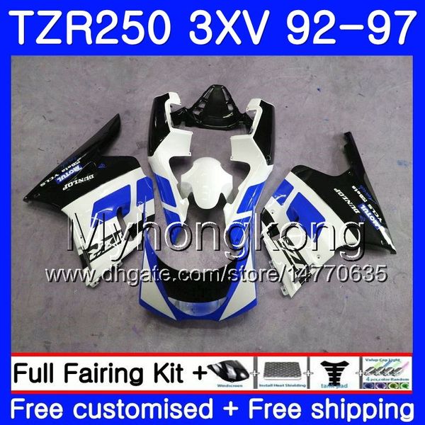 Kit Para YAMAHA TZR250RR RS TZR250 92 93 94 95 96 97 245HM.AA TZR 250 3XV carenado blanco YPVS TZR 250 1992 1993 1994 1995 1996 1997 Carenado