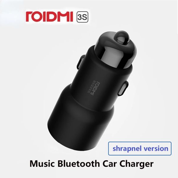 Kit nouveau Roidmi 3S Mojietu Bluetooth 5V 3.4A double USB chargeur de voiture lecteur de musique MP3 transmetteurs FM pour iPhone et Android