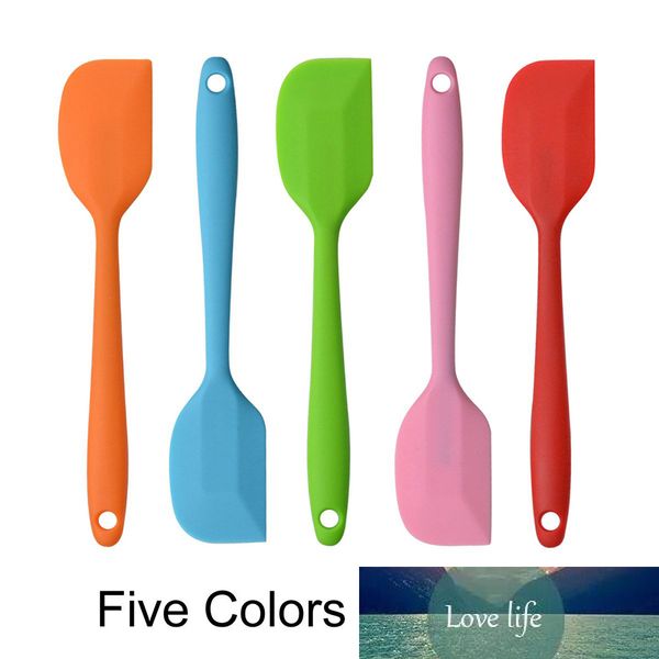 Accessoires de cuisine Ustensiles de cuisson Cuisson Pâtisserie Spatules Silicone Crème Beurre Mélangeur Cookie Gâteau Outils Rouge Bleu Orange Vert Rose