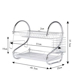 Keuken accessoires schotel rek mand gegalvaniseerd huishouden wassen was